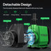 vivosun 800gph submersible pump with 10ft high lift and 6.5ft power cord for aquarium pond and hydroponics use
