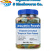 Premium Vitamin Enriched Tropical Fish Flakes with Krill, Spirulina, and Color Enhancers, plus Pellet and Wafer Mix, for All Tropical Fish in a 2oz Jar