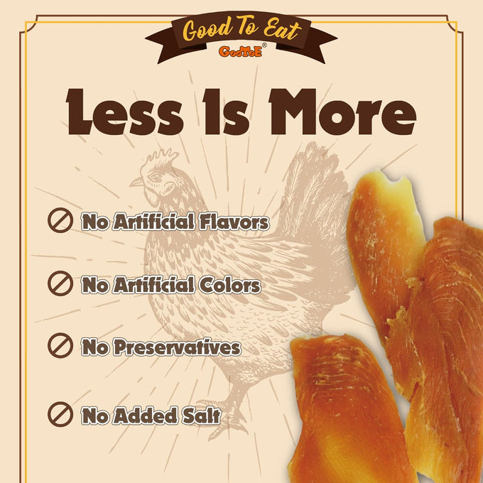 Gootoe chicken breast dog training treats high-protein gluten-free hypoallergenic grain-free 1 lb
