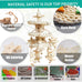 Natural bird toys for quaker parrot, lovebird, parakeet, cockatiel & conure - 100% natural, non-toxic, chew, shred & forage toys