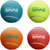 Outward Hound Squeaker Ballz, medium tennis balls, 2.5", 4-pack for dogs under 50 lbs, interactive dog toys