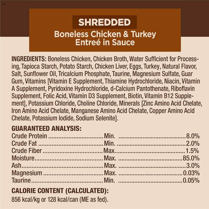 Wellness CORE Signature Selects Variety Pack Adult Canned Wet Cat Food, Natural, Protein Rich, Grain Free, Poultry Recipes, 5.3 oz, Pack of 12 Cans