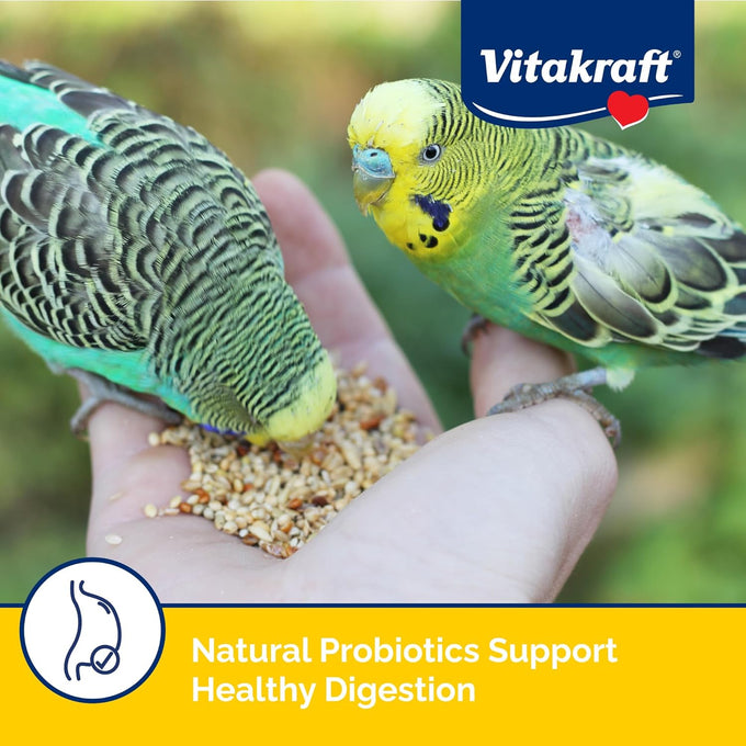Vitakraft Menu Premium Parakeet Food, 2.5 pounds, vitamin-fortified daily bird food