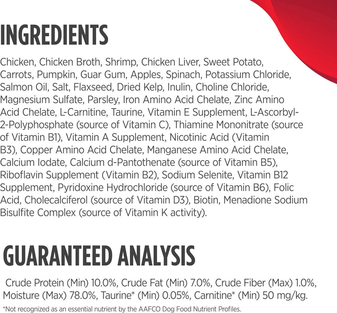 Nulo Grain-Free Small Breed Wet Canned Puppy & Dog Food, Chicken and Shrimp
