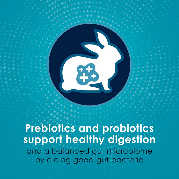 kaytee forti-diet pro health nourish+protect adult rabbit food, 5 pounds, comprehensive nutrition and digestive health