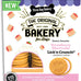 Three Dog Bakery Lick'n Crunch! Strawberry Shortcake Dog Treats, 13 oz, Crunchy Sandwich Cookies with Real Strawberries & Vanilla Cream Filling