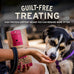 vital essentials freeze dried raw chicken heart dog treats single ingredient premium quality grain free 1.9 oz bag