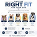 ShawnCo Essential Dog Harness for Small, Medium, and Large Dogs, No-Pull Pet Vest with 3 Leash Clips and Reflective Straps, Oceanic Blue, S