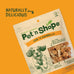 Pet 'n Shape Chik 'n Rice Dumbbells - 100% Natural Chicken Treats for Dogs, 1 Pound, Crunchy Bites