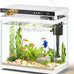 vehipa 2.2 gallon smart aquarium with humidifier, auto feeder, silent pump, temperature display & 7-color lighting, black