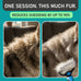 Maxpower planet original pet grooming rake - dual-sided deshedding dematting tool with extra-wide dog grooming brush for long hair, reduces shedding 95%