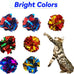 cat cat-crinkle-ball-toys 10-packs indoor-fit 2.3-inch-myyl-crinkle-balls-for-cats