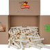 Cowdog Chews Retriever roll 9-10 inch all natural rawhide products for dogs 20 pack