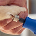Dremel 416HP diamond-coated rotary nail grinder bit for dog nail grooming with precision control