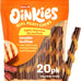 Hartz Oinkies tender ribs with real chicken and duck, peanut butter flavored dog treats, 22 count, rawhide-free, highly digestible
