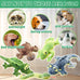 lechong stuffed animal dog toys 5 pack tough squeaky dog toys plush toys assortment woodland series chew toys