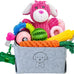 mrsohret 20pcs puppy chew toys for teething dog rope treat balls plush squeaky toys for small medium dogs