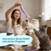 9000mg North American Catnip Floppy Fish Cat Toys for Indoor Cats with Crinkle Sound and Soft Cotton-Free Surface