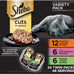 Sheba perfect portions wet cat food cuts in gravy, roasted chicken entree, 2.6 oz twin-pack trays (24 count, 48 servings)