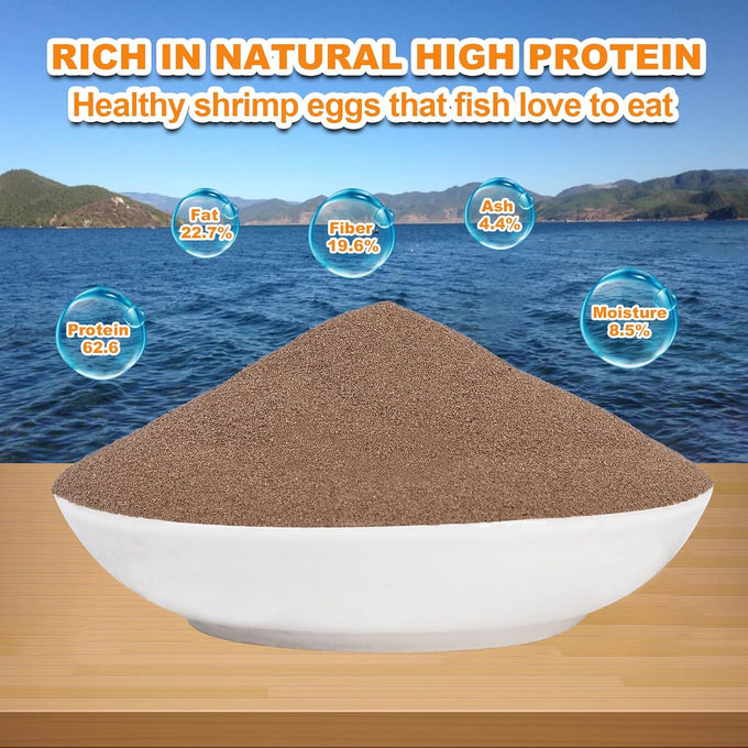 Brine Shrimp Eggs by Sea Monkey, 90% Hatch Rate, Aquatic Food for Freshwater & Saltwater Fish, Shrimp, Fry (0.7oz)