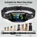 FAFAFROG Rechargeable Smart Bark Collar for Large Medium Small Dogs, 5 Adjustable Sensitivity Beep Vibration, Black