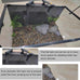 Magnetic aquarium cover mesh for curved fish tanks up to 13.12 feet long, fish-safe and adjustable