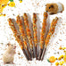100% organic apple sticks for rabbits, natural bunny chew toys, wood treats, small pet animal snacks, hamsters, chinchillas, guinea pigs