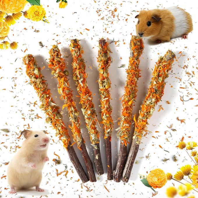 100% organic apple sticks for rabbits, natural bunny chew toys, wood treats, small pet animal snacks, hamsters, chinchillas, guinea pigs