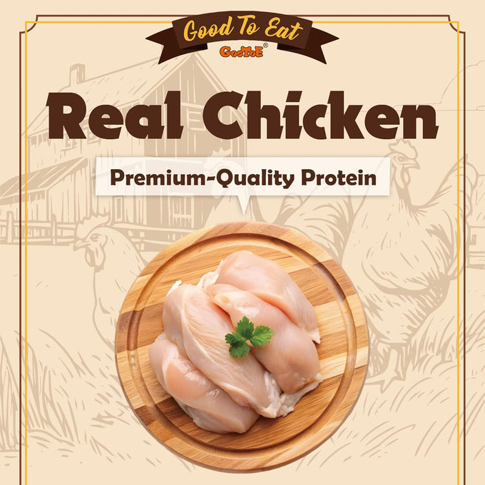 Gootoe chicken breast dog training treats high-protein gluten-free hypoallergenic grain-free 1 lb