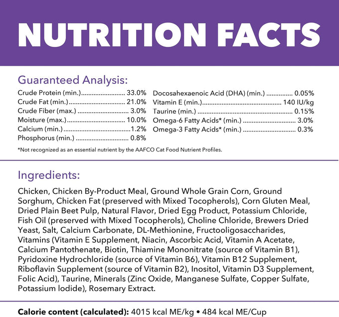 IAMS Proactive Health Kitten Dry Cat Food, Healthy Kitten Food Dry Recipe with Real Chicken in Every Bite, 16 Lb. Bag