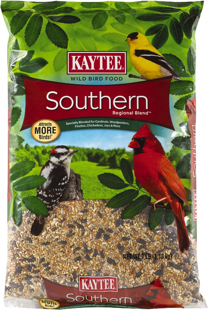 kaytee northeast regional wild bird blend, 7-pound bag, 3-to-1 preferred by songbirds nationwide