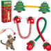 Retro Shaw Crochet Mice Cat Toys, 3 Pcs Durable Yarn Cat Mouse Toys for Indoor Cats with Catnip & Silvervine