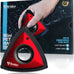 Analan Mini Triangle Pet Hair Remover for Car Detailing, Auto Interiors, Couch, and Furniture - Effectively Removes Dog & Cat Fur, Lint, and Carpet Debris in Jet Black