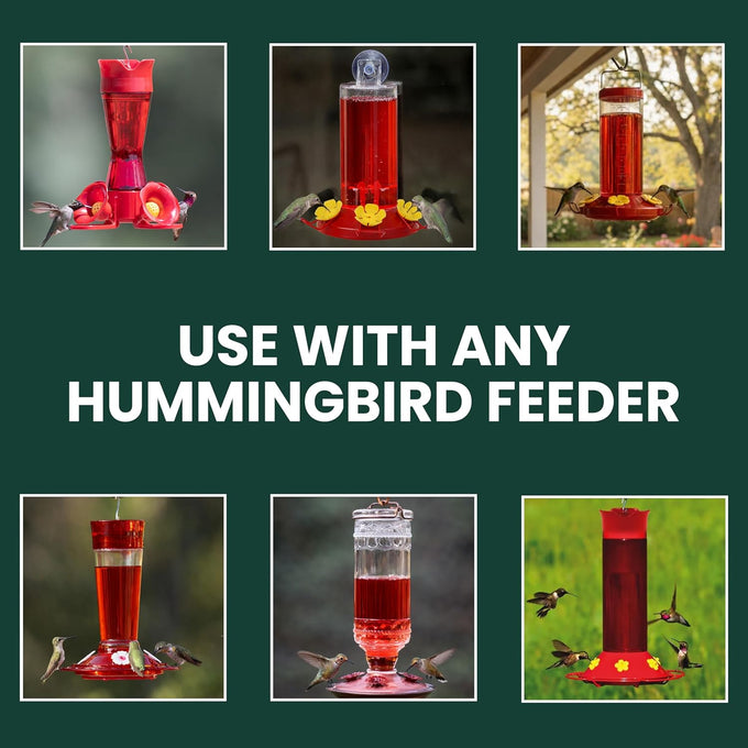 Perky-Pet 2 lb Hummingbird Instant Nectar Powder Concentrate - Makes 192 oz Liquid Food - 100% Sucrose