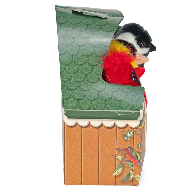 Wild Republic Audubon Birds Collection with Northern Cardinal, American Goldfinch, Chickadee and Authentic Bird Sounds for Kids and Birders