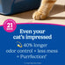 fresh step advanced clean paws low-tracking clumping litter with febreze freshness, 37 lbs, 2 x 18.5 lb, multi cat formula