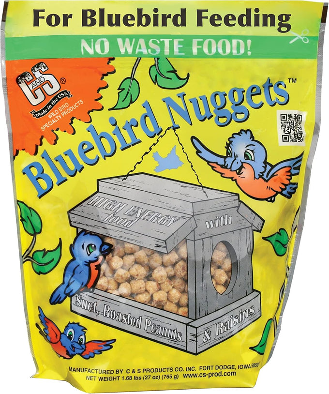C&NoMeltandNoWasteBluebirdNuggets27Ounce6Packwildbirdfood