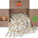 Cowdog Chews Retriever roll 9-10 inch all natural rawhide products for dogs 20 pack