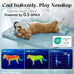 LE SURE extra large dog cooling mat for XL dogs, 44x30, breathable, thin, portable, washable, blue