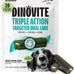 Dinovite Triple Action Dental Chews for Small Breeds, Clinically Proven to Prevent Plaque & Tartar, Fresh Mint Flavor, 30 Count, Made in USA