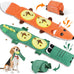 2 Pack Dog Toys for Aggressive Chewers - Interactive Dog Toys with Squeaker & No Stuffing