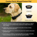 educator cpad-011 winged brass contact pads for dog training collar receivers, fits rx-090 rx-120 rx-1000, for long & thick coat dogs