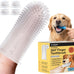 Jasper 360 Dog Tooth Brushing Kit, Finger Toothbrush, 2-Pack Blue for Small & Large Pets