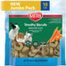 Kaytee timothy biscuits baked treats for pet guinea pigs, rabbits, and other small animals, 4 oz, apple flavor