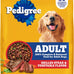 Pedigree adult dry dog food, complete nutrition, grilled steak & vegetable flavor, 18 lb bag