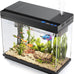 Vehipa 2.4 Gallon Fish Aquarium Starter Kit with Smart Humidifier and Temperature Display