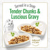Purina Fancy Feast Petites Grilled Chicken Entrée with Rice in Gravy, 2.8 oz Tubs, Pack of 12