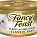 Purina Fancy Feast Pate Turkey and Giblets Feast Classic Grain Free Wet Cat Food Pate - (Pack of 24) 3 oz. Cans