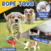 Puppy toys 9 pack for teething small dogs with rope toys treat ball and cute squeaky toys