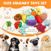 Cheerful 20-Pack Squeaky Plush Dog Toys Set with Dog Bags for Small Dogs, Fun&Teeth Cleaning